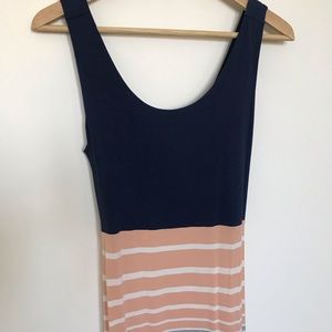 market and spruce mitchel knit maxi dress